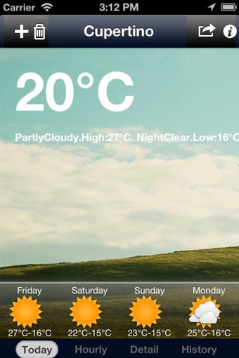 Image 0 for iWeather - global accurat…