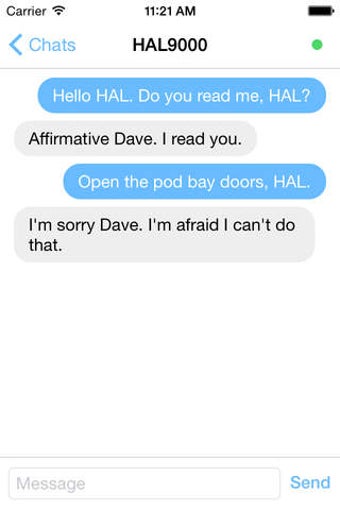 Image 0 for Air Chat - Encrypted Blue…