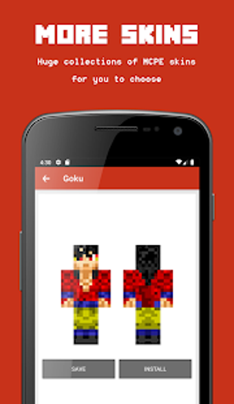 Image 0 for Skin Goku for Minecraft