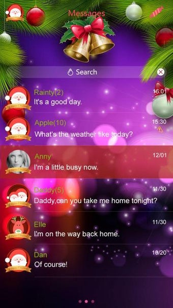 Imagen 0 para GO SMS CHRISTMAS NIGHT TH…