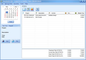 Image 1 for Timesheets Lite