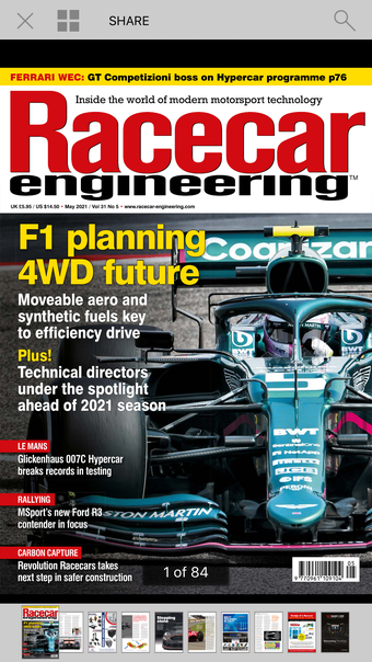 Imagen 0 para Racecar Engineering Magaz…