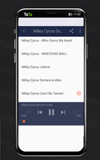 Image 1 for Miley Cyrus Song Offline