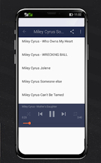 Imagen 1 para Miley Cyrus Song Offline