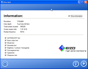 Imagen 3 para Eizo MonitorTest