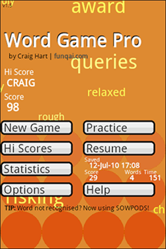 Imagen 1 para Word Game Pro