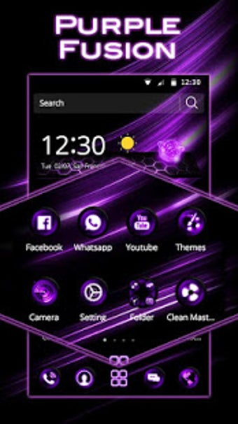 Image 2 for Purple Fusion Theme