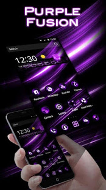 Image 0 for Purple Fusion Theme