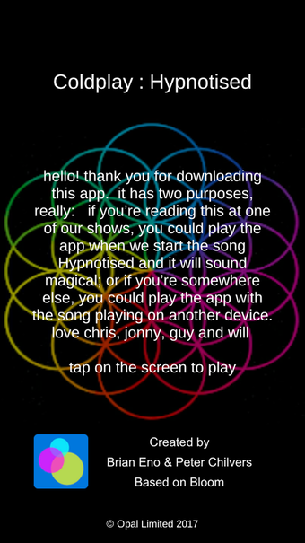 Image 0 for Coldplay : Hypnotised