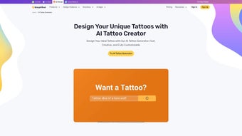 Image 0 for Simplified Tattoo Generat…