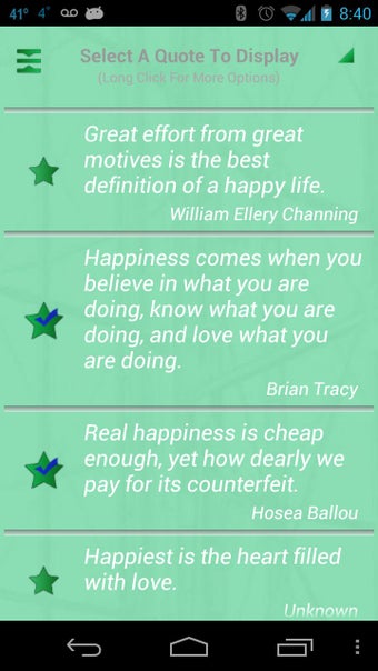 Imagen 1 para Happiness Quotes Pro