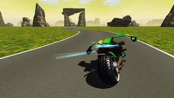Imagen 2 para Flying Motorbike Stunt Ri…