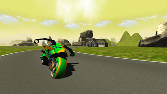 Imagen 1 para Flying Motorbike Stunt Ri…