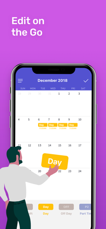 Imagen 1 para Shift Days - Work Tracker