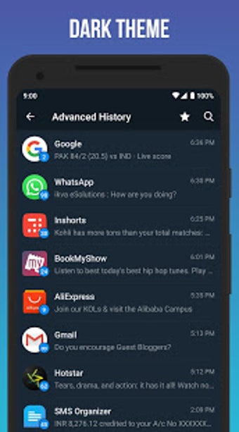 Imagen 2 para Notification History Log