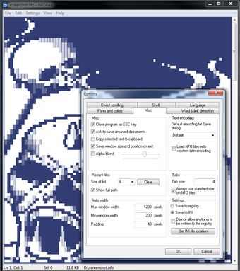 Image 0 for NFOPad
