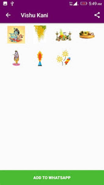 Imagen 3 para Vishu stickers for whatsa…