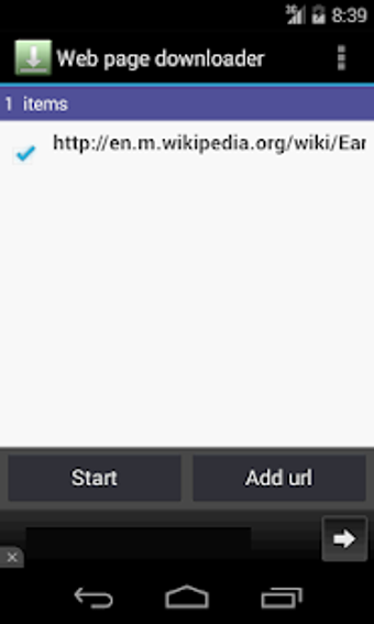 Imagen 2 para Web page downloader
