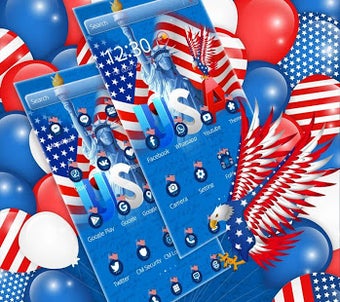 Image 1 for American Flag Theme 2018