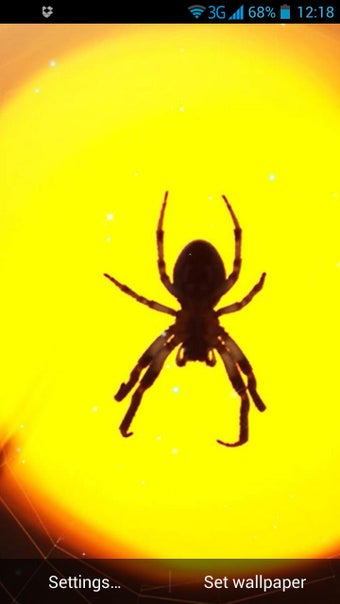 Imagen 2 para Spider Live Wallpaper