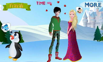 Image 1 for Winter Kissing Games
