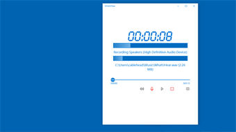Image 0 for WhatUHear for Windows 10