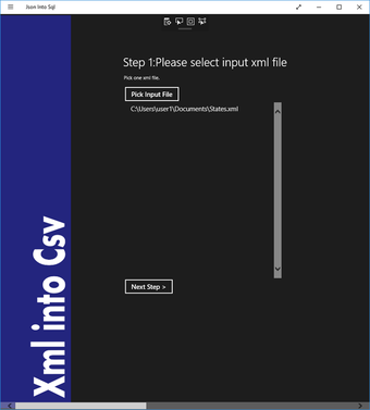 Image 0 for Xml Into Csv for Windows …