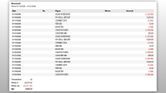 Image 0 for QBO to PDF Converter Tool