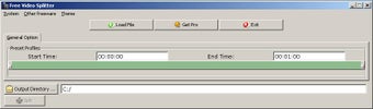 Image 0 for Free Video Splitter