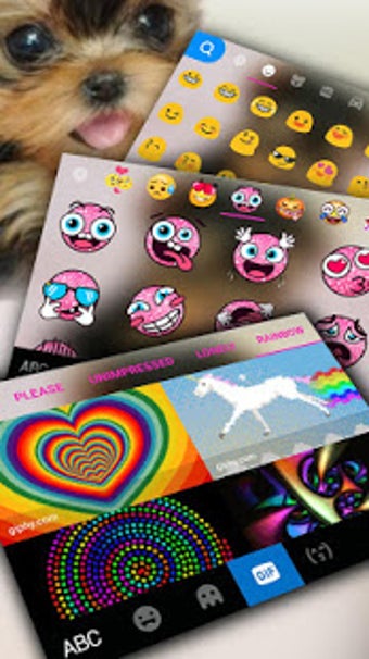Image 0 for Cute Tongue Cup Puppy Key…