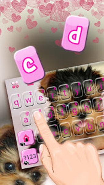 Image 3 for Cute Tongue Cup Puppy Key…