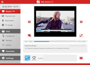 Image 0 for Alfa Mobile TV Tablet