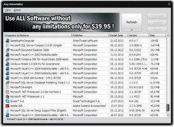 Image 0 for Any Uninstaller