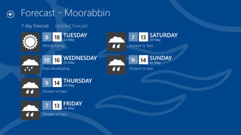 Image 1 for AU Weather Pro for Window…