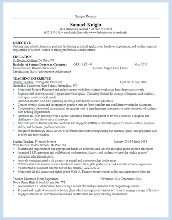 Image 2 for 1000+ Resume Examples