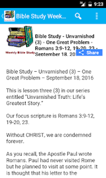 Image 1 for Weekend Bible Study- Week…