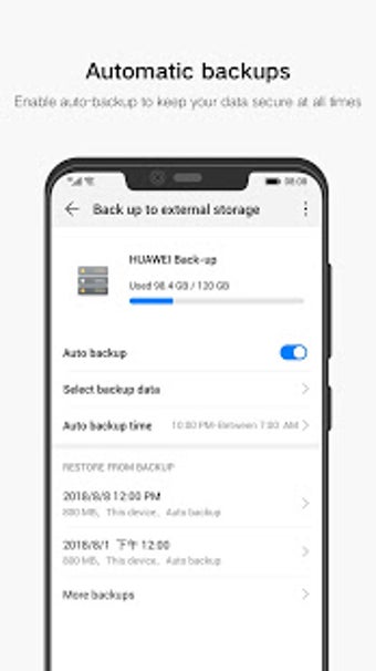 Imagen 1 para Huawei Backup