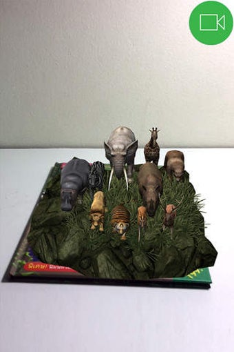 Image 0 for Wild Animals AR Book