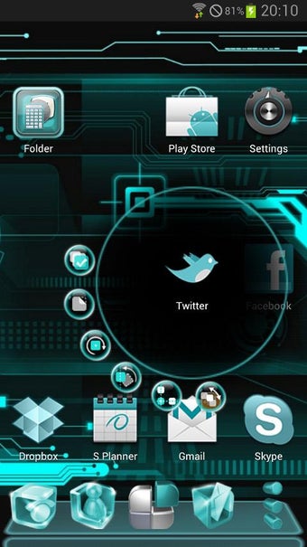 Imagen 2 para Next Launcher Cyanogen Th…