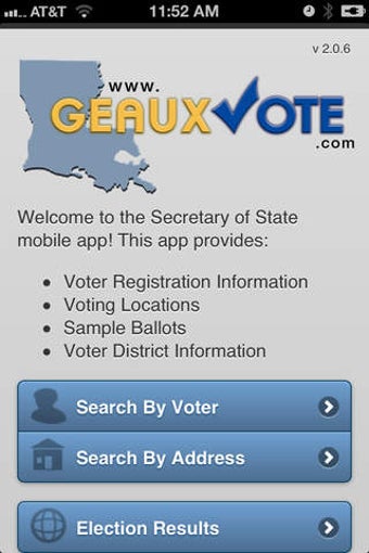Image 0 for GeauxVote Mobile