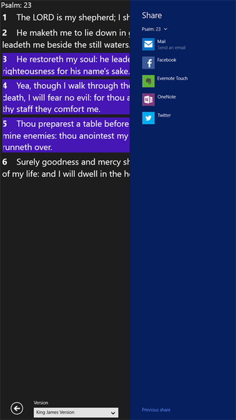 Image 3 for Offline Bible for Windows…