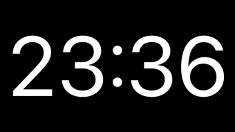 Image 0 for Fullscreen Clock - Countd…