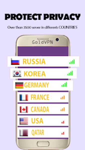 Image 2 for GoldVPN - unlimited world…