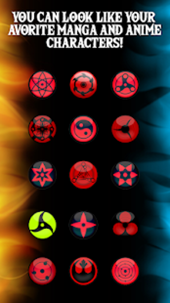 Image 3 for Sharingan Eye Color Chang…
