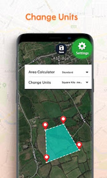 Imagen 2 para GPS Area Measurement Calc…