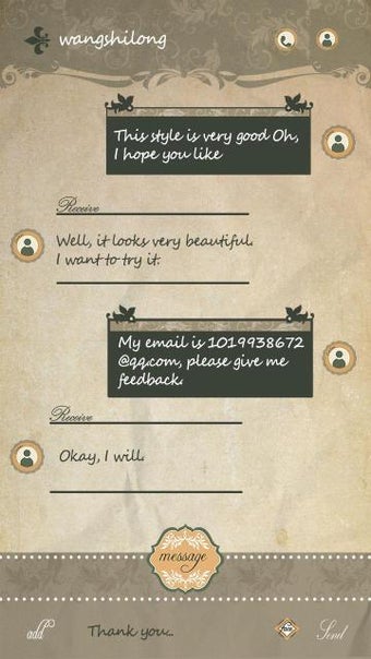 Image 0 for GO SMS PRO RETRO STYLE TH…