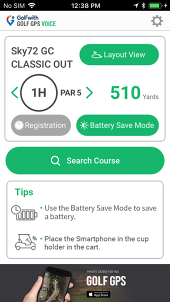 Image 2 for Golfwith:Golf GPS VOICE
