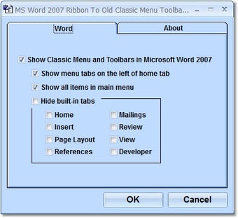 Imagen 0 para MS Word 2007 Ribbon To Ol…