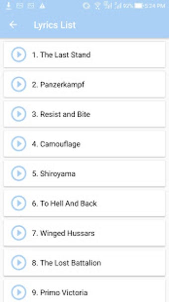 Image 0 for Sabaton: Top Songs & Lyri…