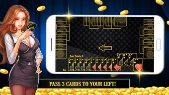 Image 1 for Hearts Deluxe Card Game